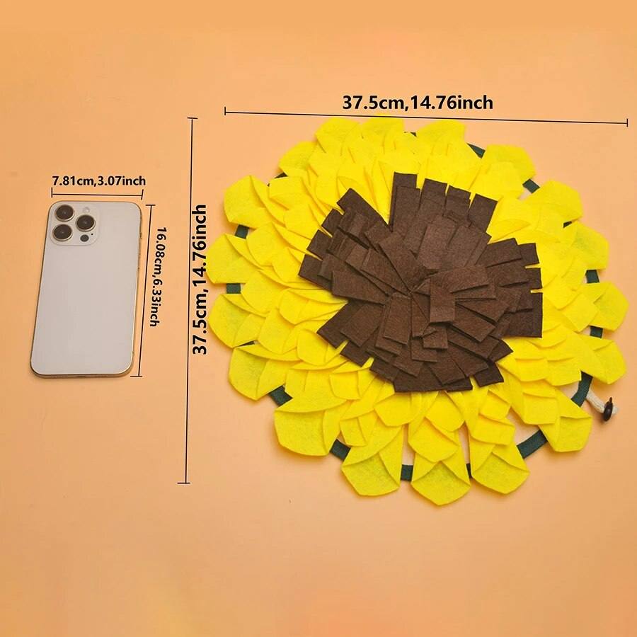 Sunflower Snuffle Mat Slow Feeder