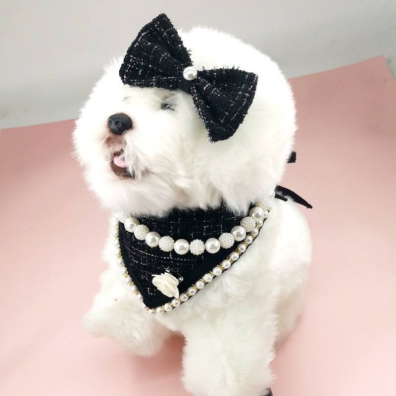 Pet Triangular Saliva Bib Scarf