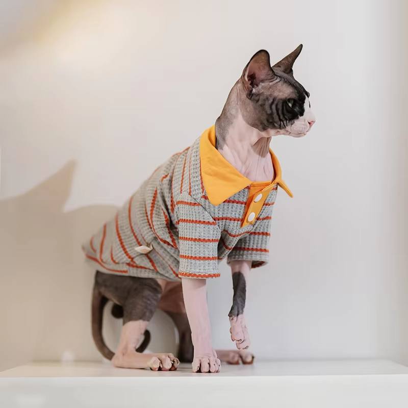 Padded Polo Cat Jumper
