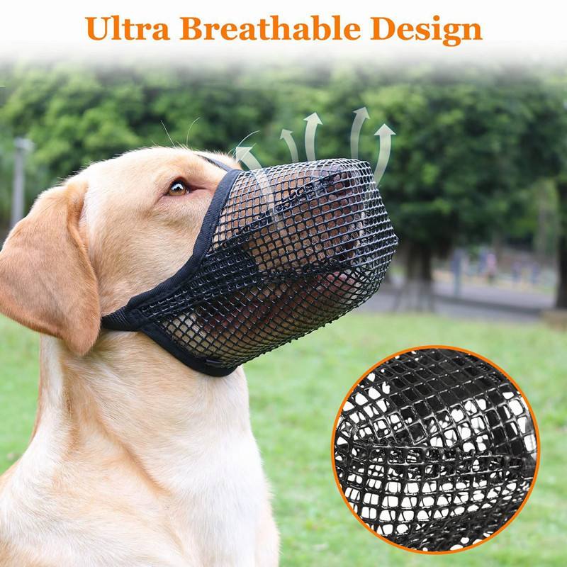 Adjustable Dog Muzzle Mouth Cover