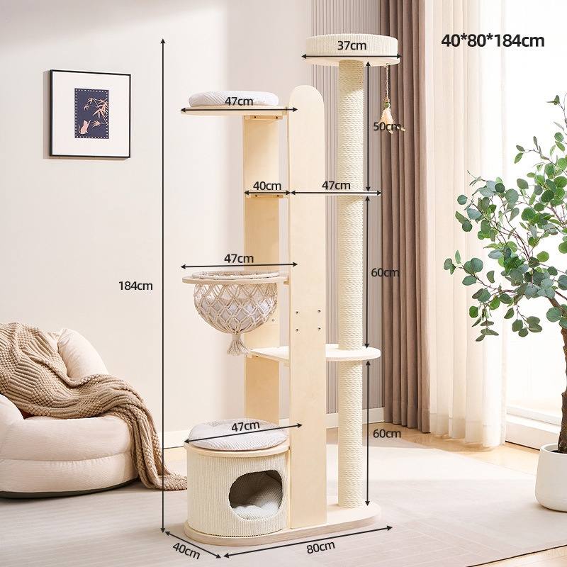 Tall Cat Tree Activity Tower