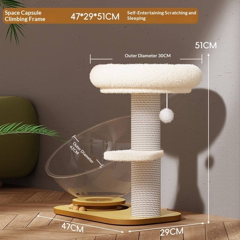 Interactive Cat Teaser Turntable Toy