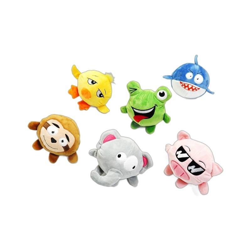 Plush Puppy Teething Fetch Toy