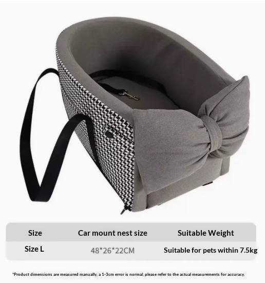 Dog Car Safety Booster Seat