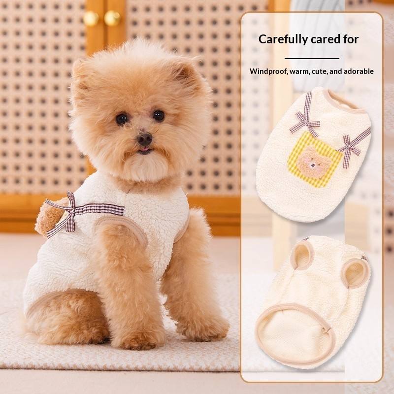 Little Bear Pocket Dog Hoodie