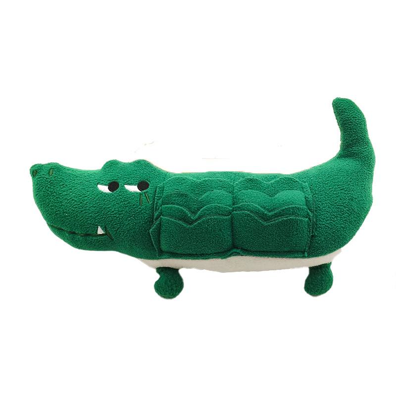 Crocodile Plush Dog Toy
