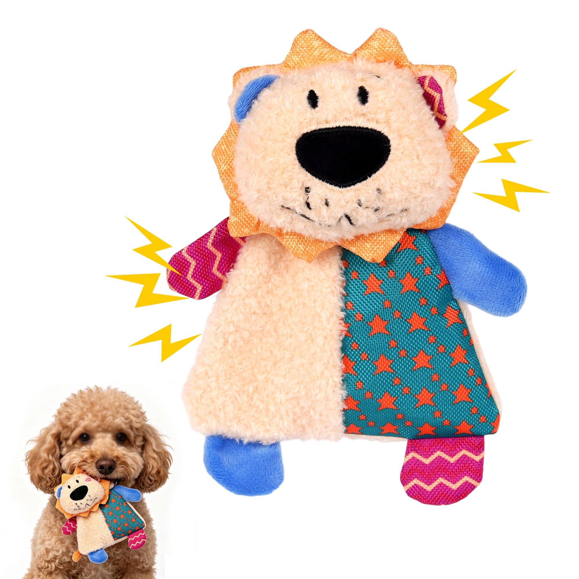 No-Stuffing Crinkle Dog Toy