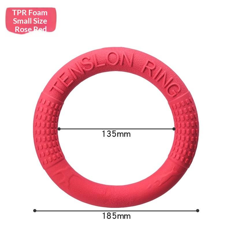 Soft Pull-Ring Flying Disc Dog Toy