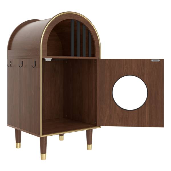Cat Litter Box Enclosure Cabinet