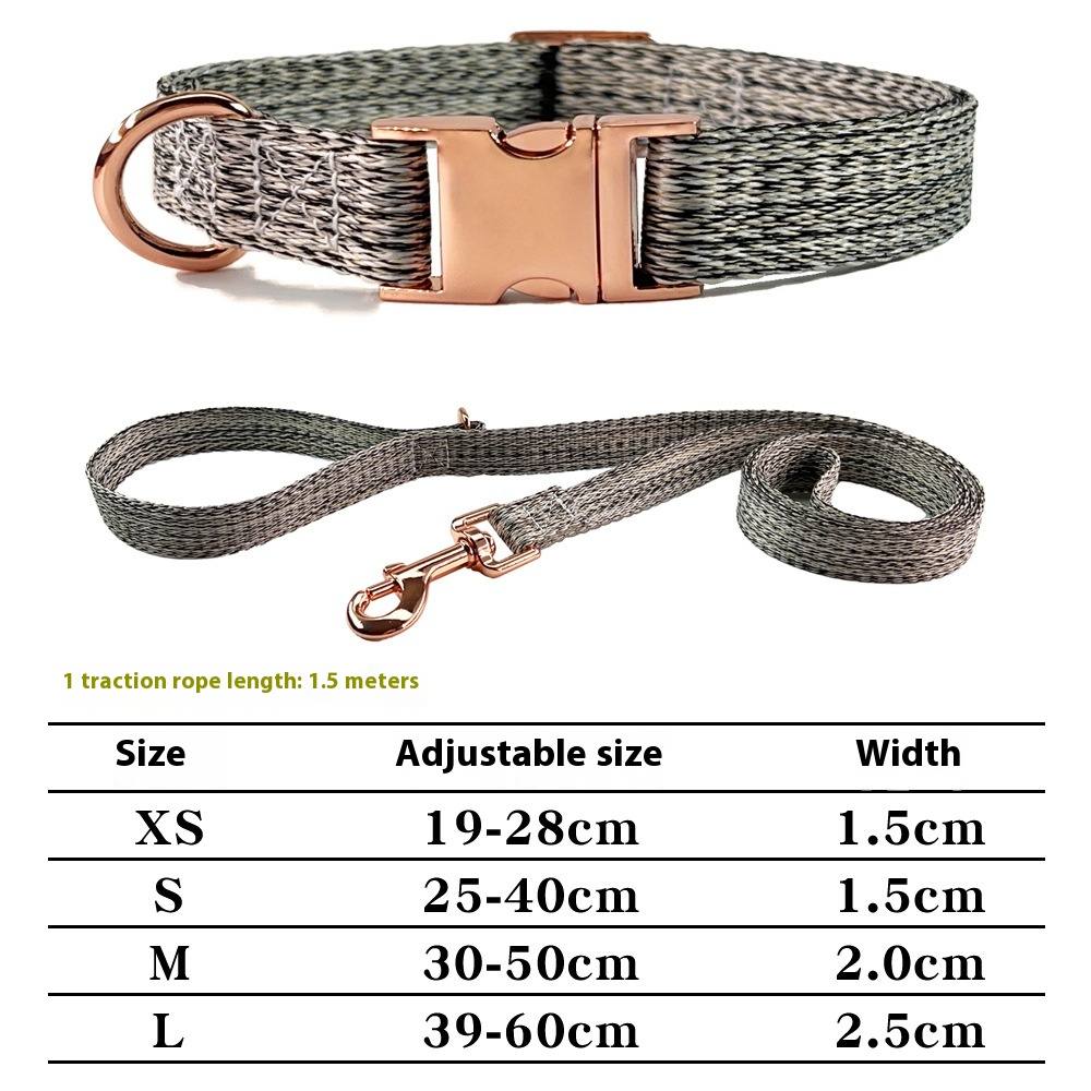 Personalised Engraved Anti-Lost Dog Lead