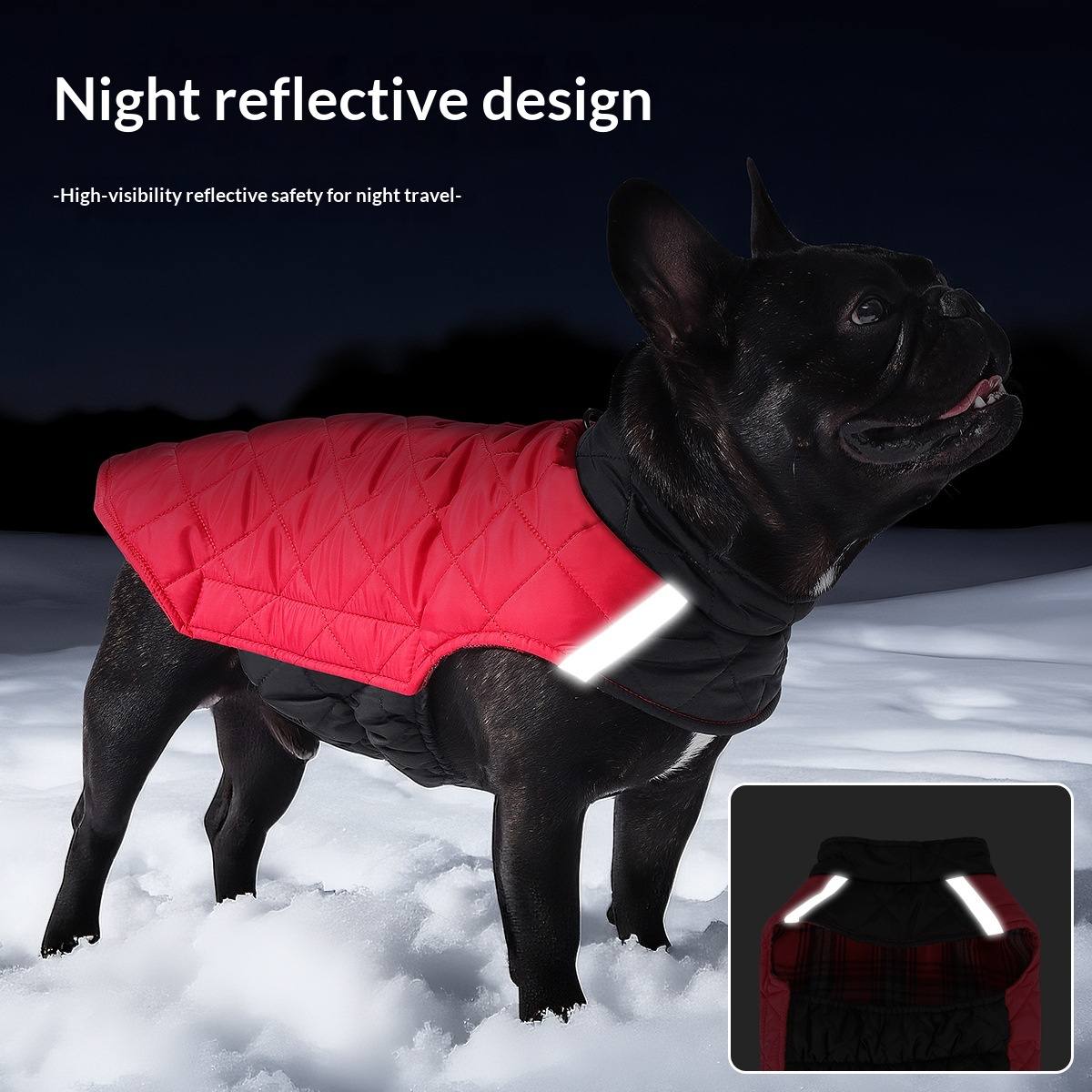Double-Layer Dog Winter Coat