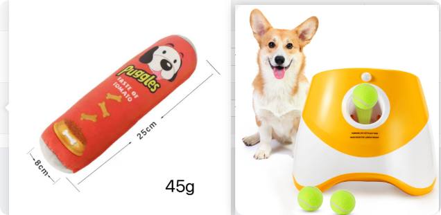 Soft Plush Squeaky Dog Toy