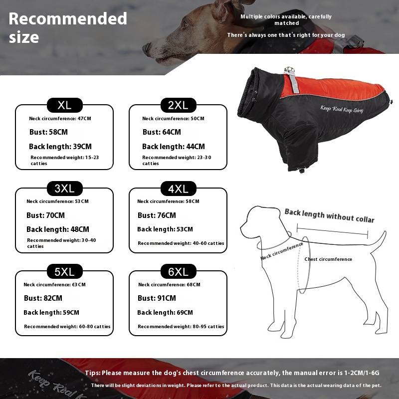 Polar Fleece Lined Dog Coat