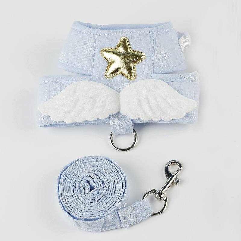 Angel Wings Cat Harness And Lead Set