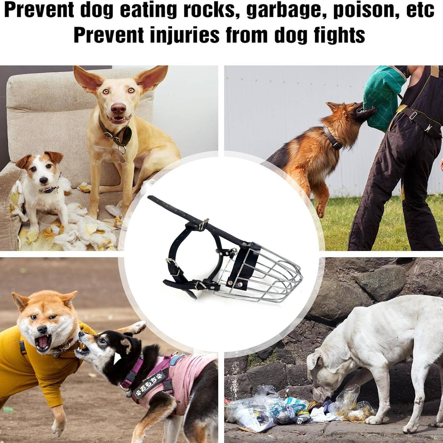 Breathable Dog Muzzle For Large Breeds