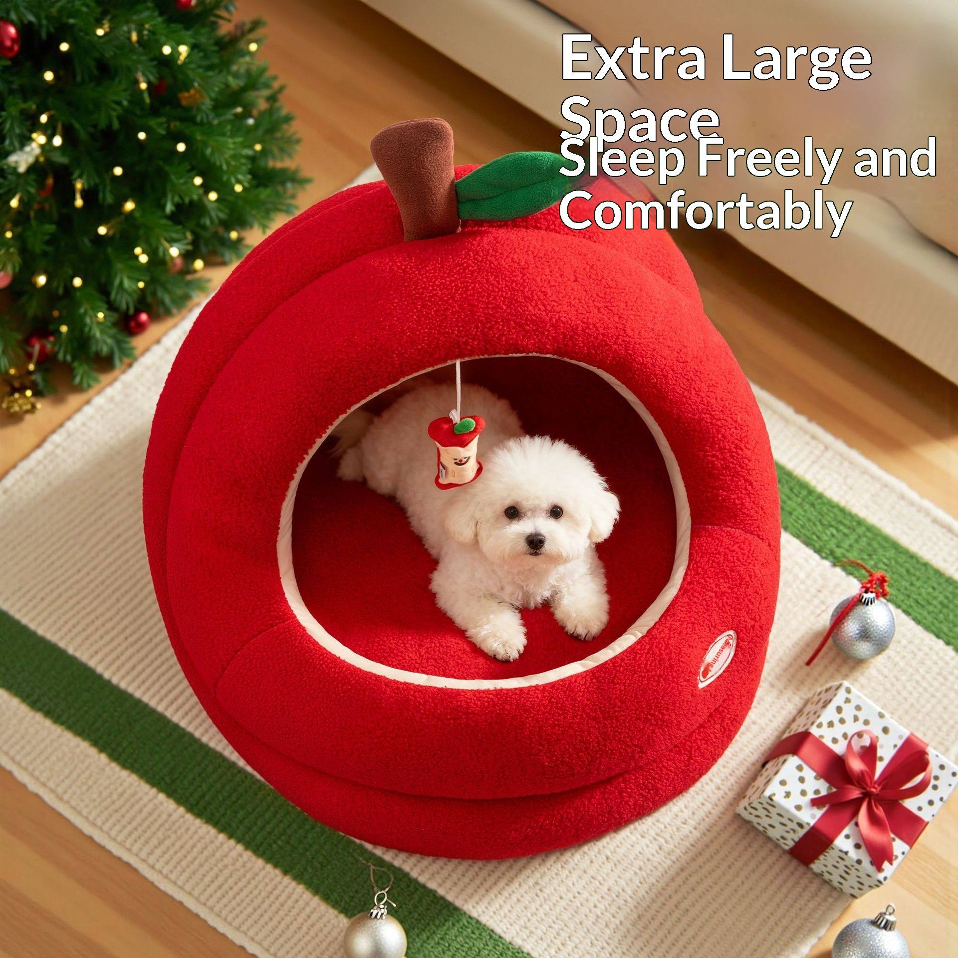 Pet Cosy Covered Cave Bed