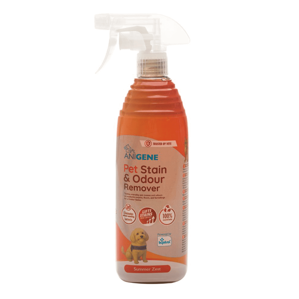 ANIGENE Pet Stain & Odour Remover 750ml – Citrus Fragrance