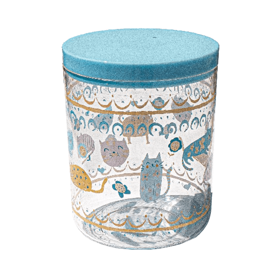 Tarhong Cat Nap Treat Jar with Lid