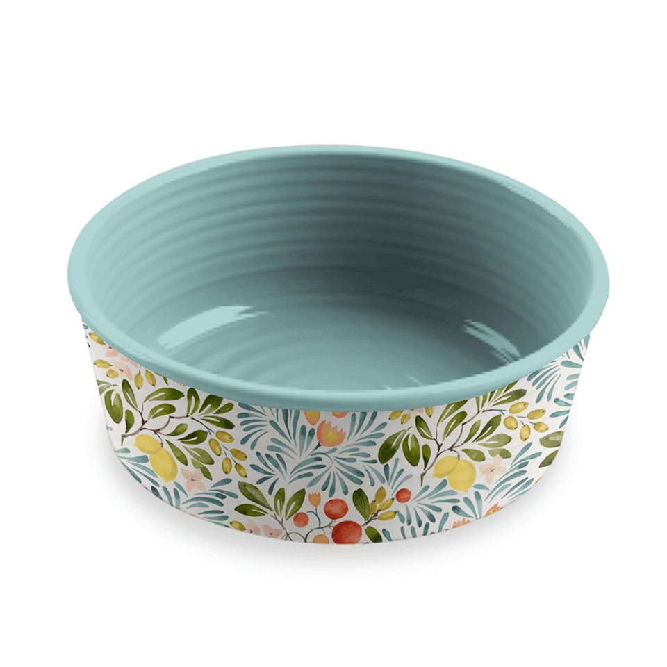 Tarhong Country Orchard Melamine Dog Bowl