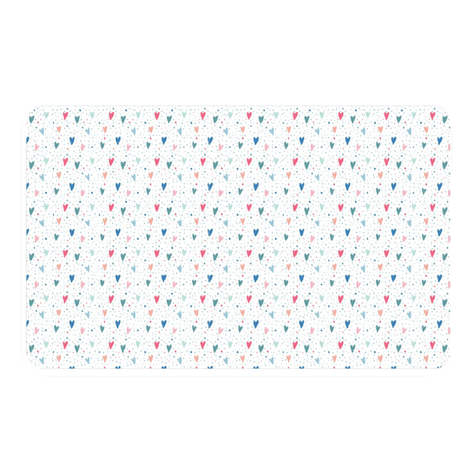 Tarhong Heart Print Pet Placemat