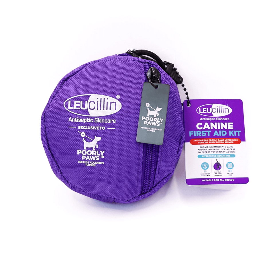 Leucillin Canine First Aid Kit – Portable & Refillable