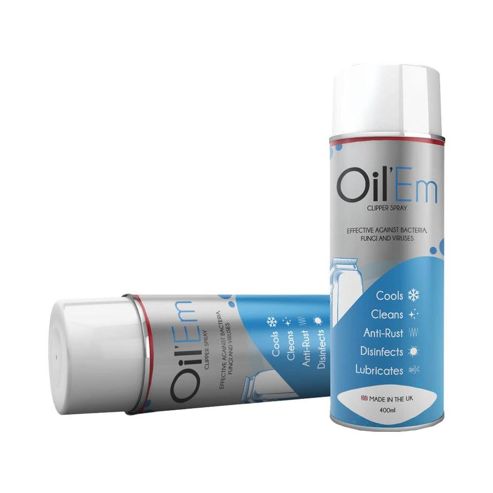 5-in-1 Dog Clipper Spray & Oil — 400ml