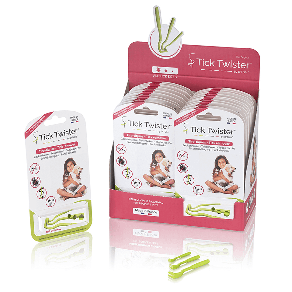 O'Tom Tick Twister — 3-Hook Tick Removal Set