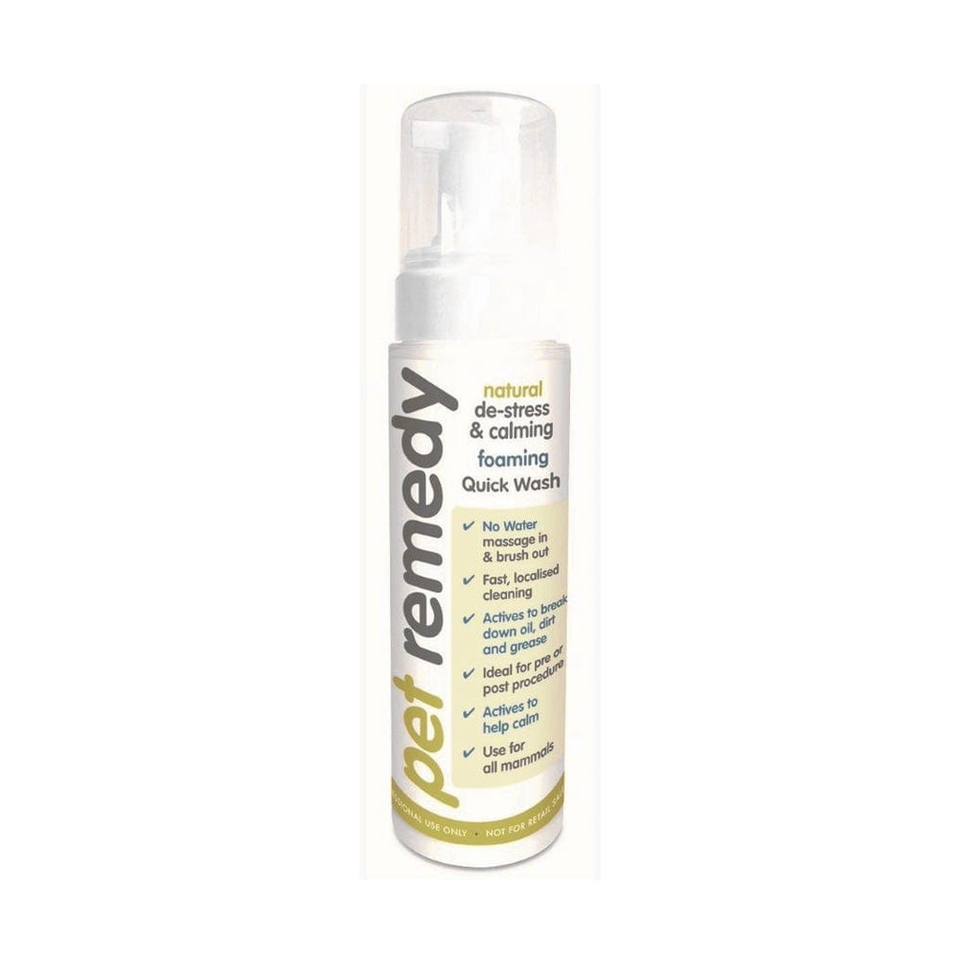 Pet Remedy Foaming Dry Shampoo Quick Wash (Professional Pack)