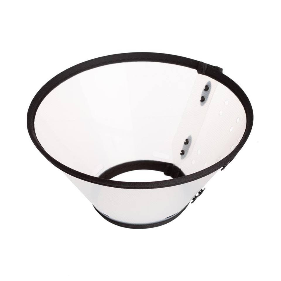 Smart Collar Translucent Recovery Cone for Dogs & Cats
