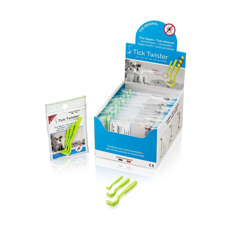 O'Tom Tick Twister Tick Removal Tool — 3-Pack for Dogs & Cats