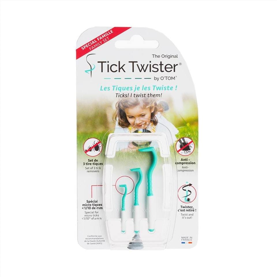 O'Tom Tick Twister Family Set — 3 Tick Removers