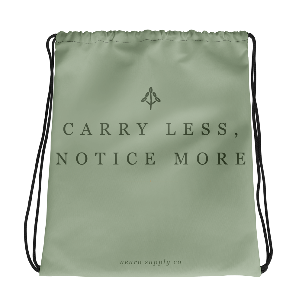 The Carry Less Drawstring