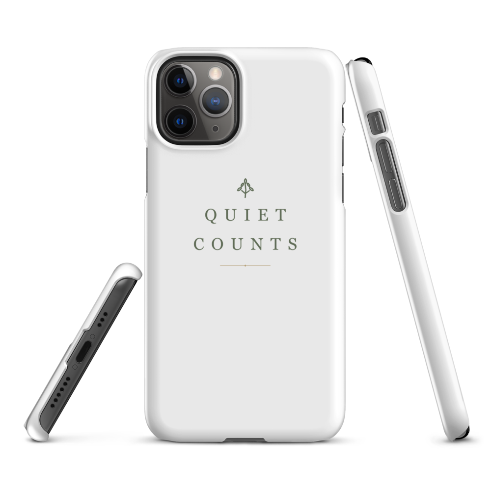 The Quiet Counts Phone Case