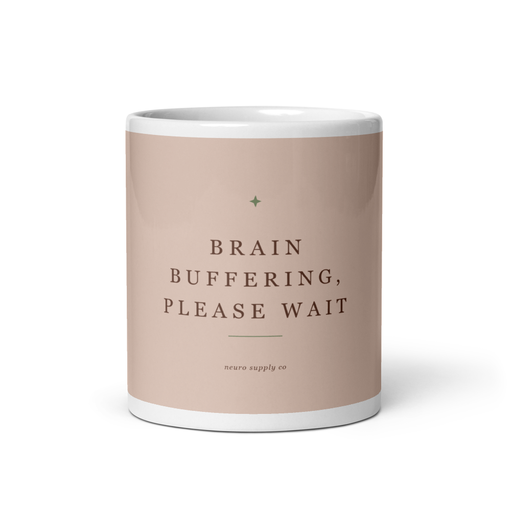 Brain Buffering, Please Wait Mug