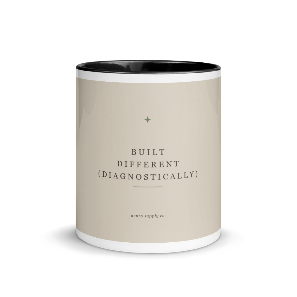 Built Different (Diagnostically) Colour-Inside Mug