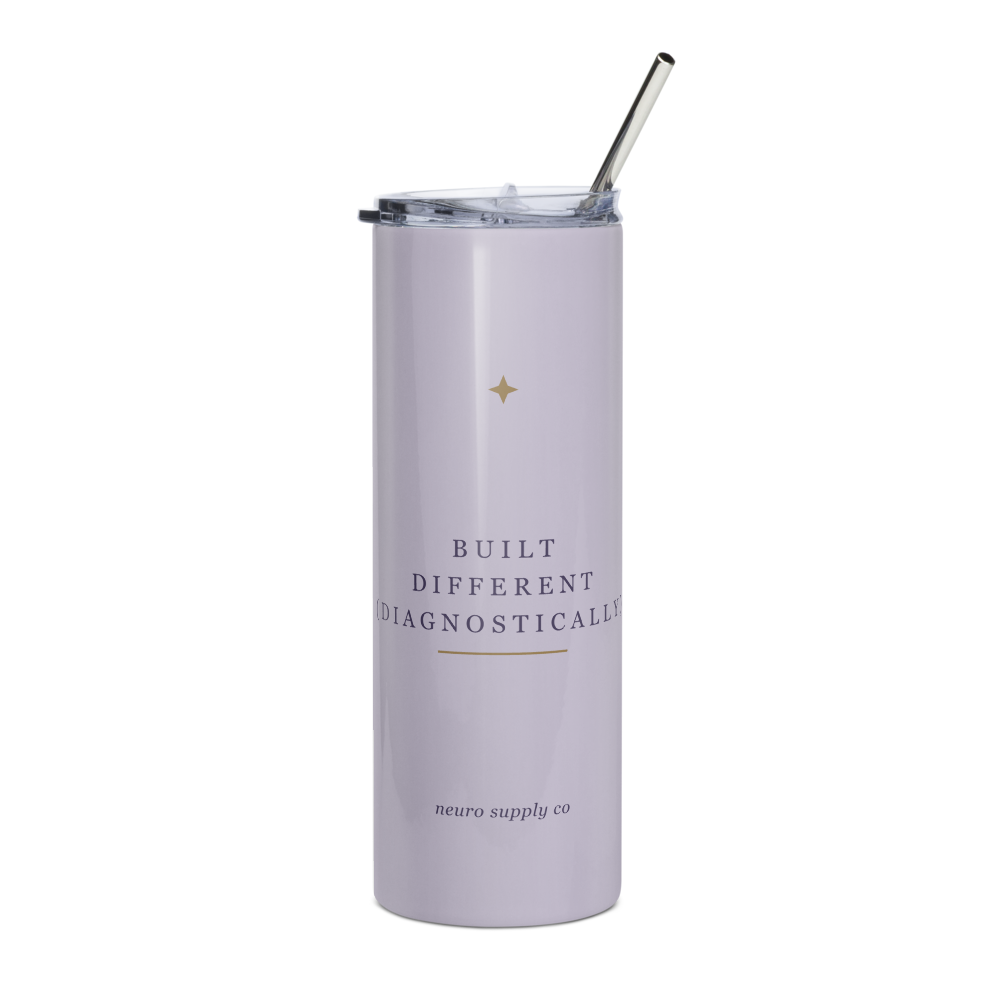 Built Different (Diagnostically) Steel Tumbler