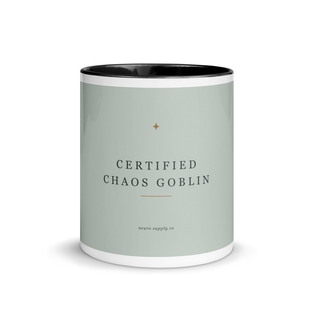 Certified Chaos Goblin Colour-Inside Mug