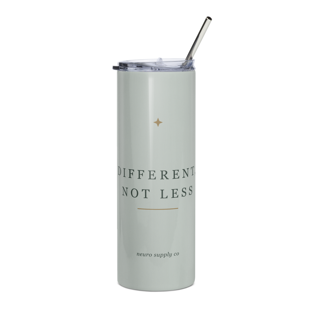 Different, Not Less Steel Tumbler