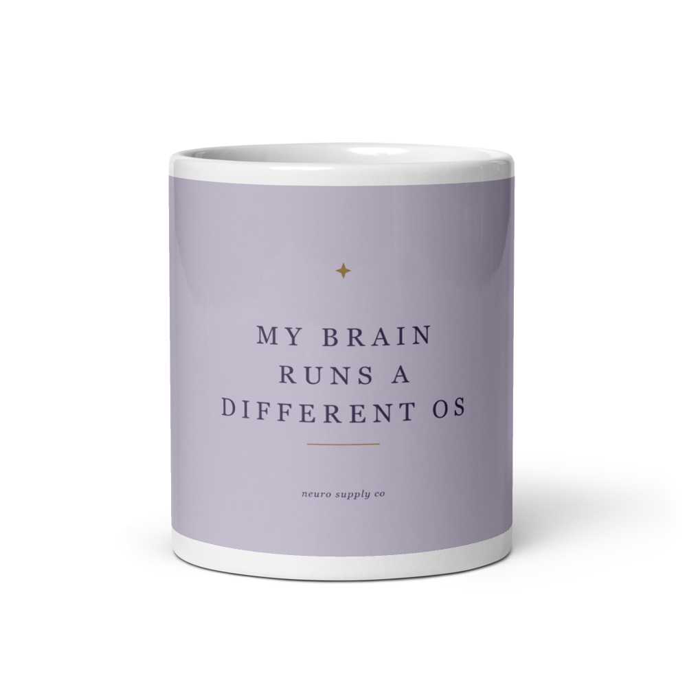 My Brain Runs a Different OS Mug