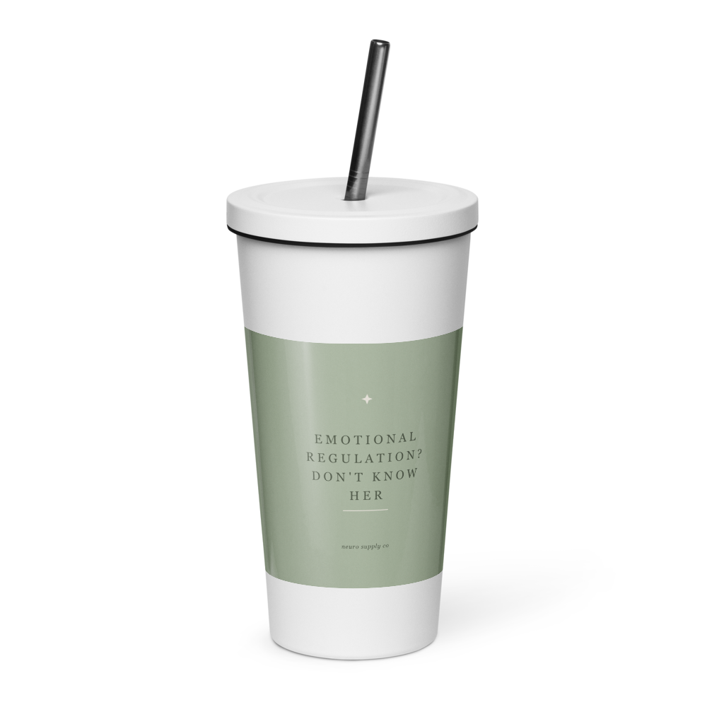 Emotional Regulation? Don't Know Her Tumbler