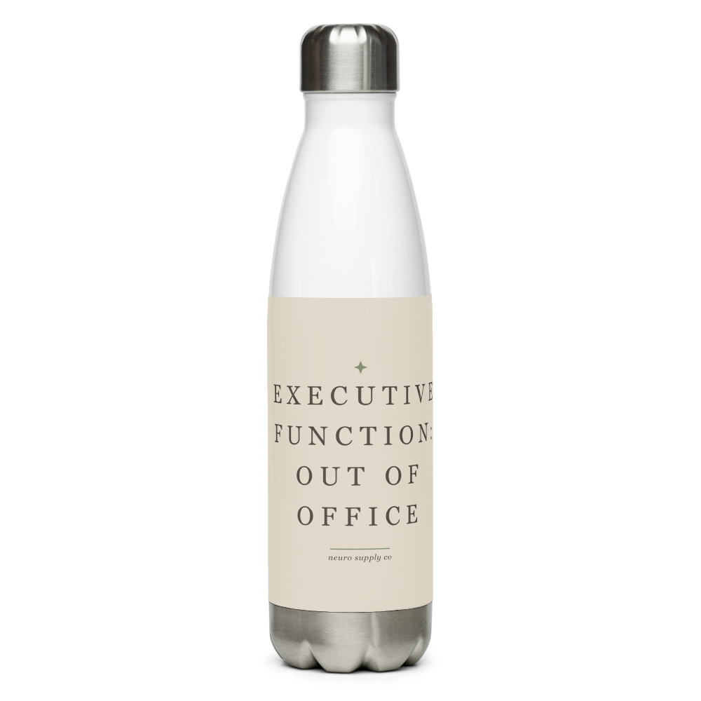 Executive Function: Out of Office Water Bottle