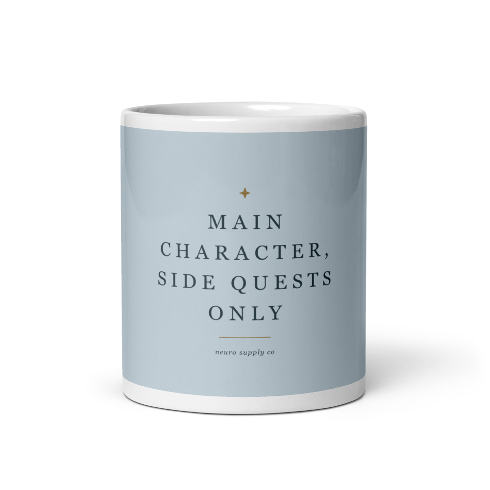 Main Character, Side Quests Only Mug