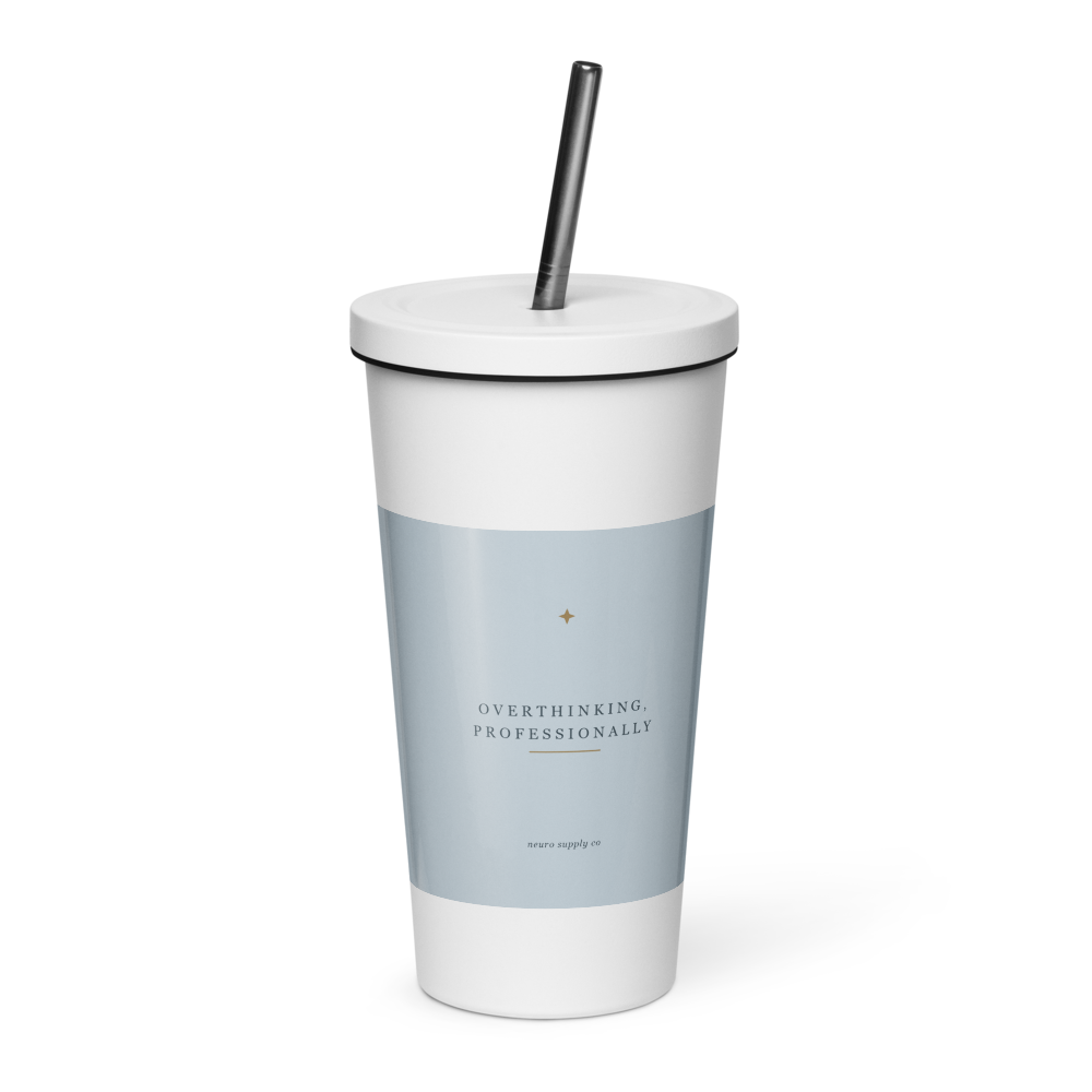 Overthinking, Professionally Tumbler