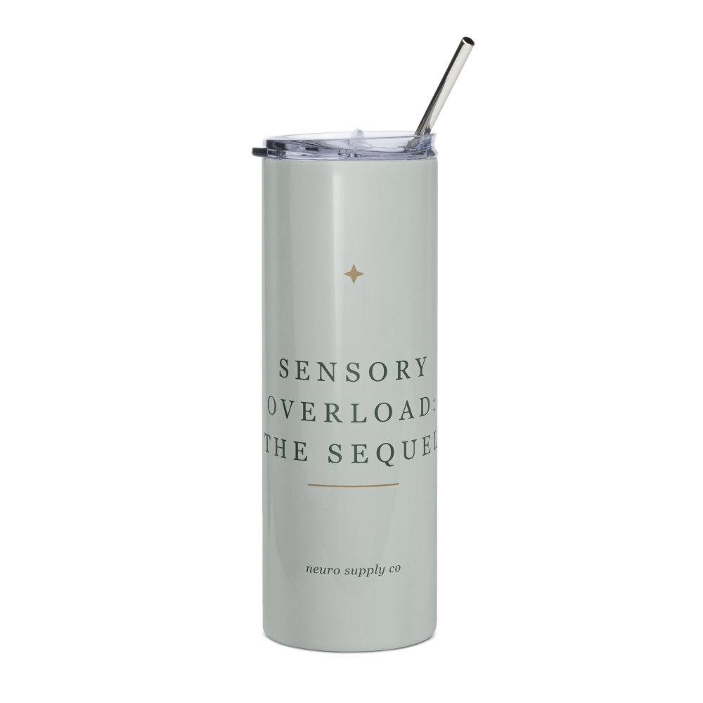 Sensory Overload: The Sequel Steel Tumbler