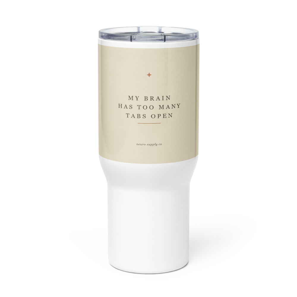 My Brain Has Too Many Tabs Open Travel Mug