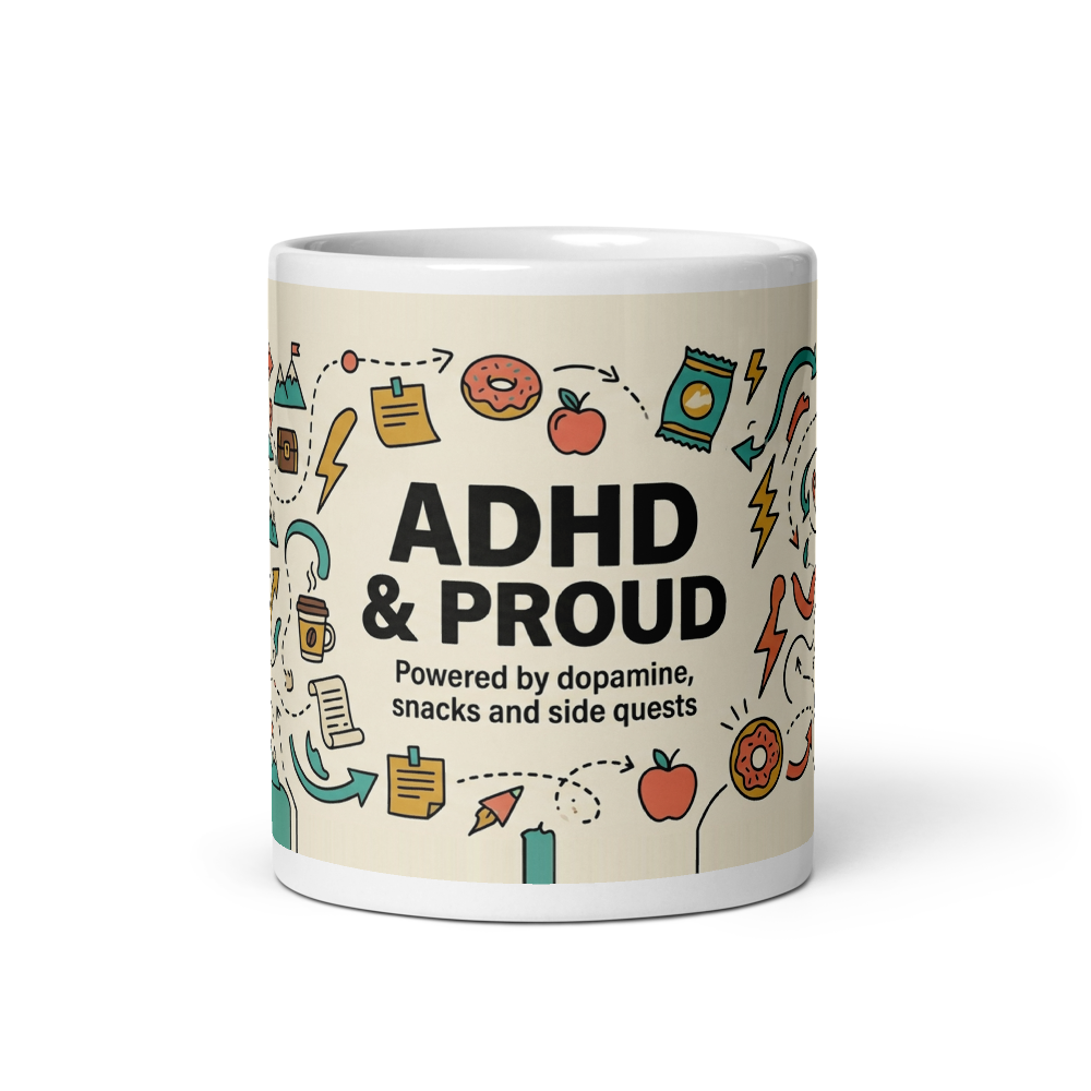 ADHD & Proud Mug