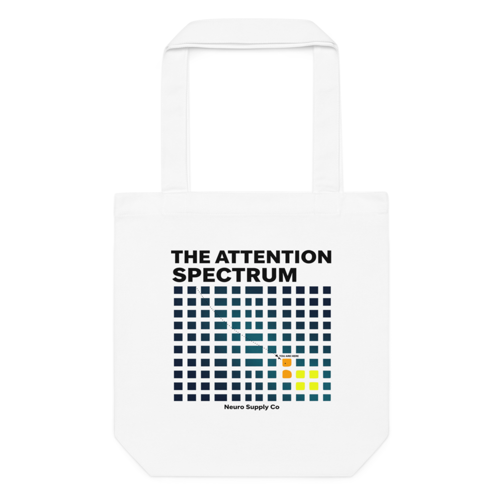The Attention Spectrum Tote Bag