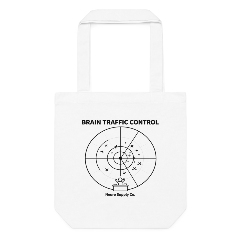 Brain Traffic Control Tote Bag