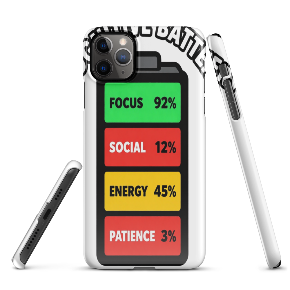 Cognitive Battery iPhone Case