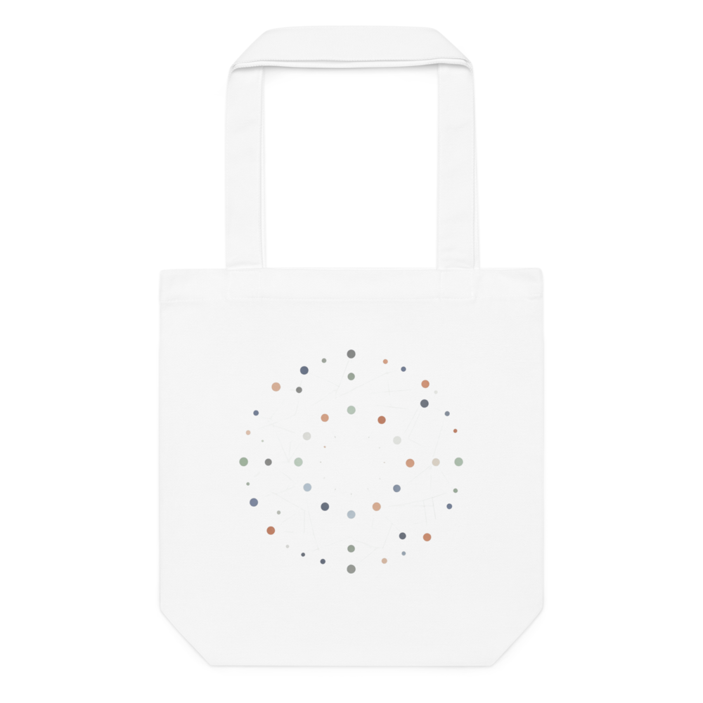 Connected Dots Tote Bag